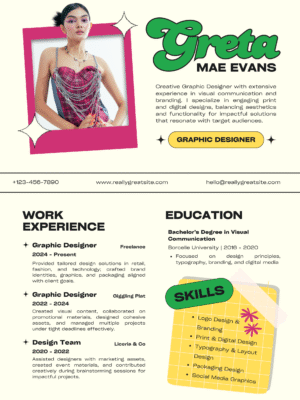 Professional CV Template FE