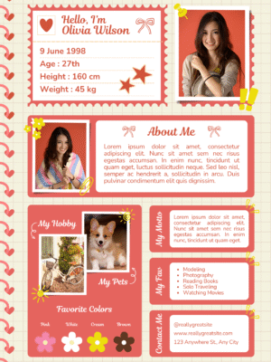 Professional CV Template FE