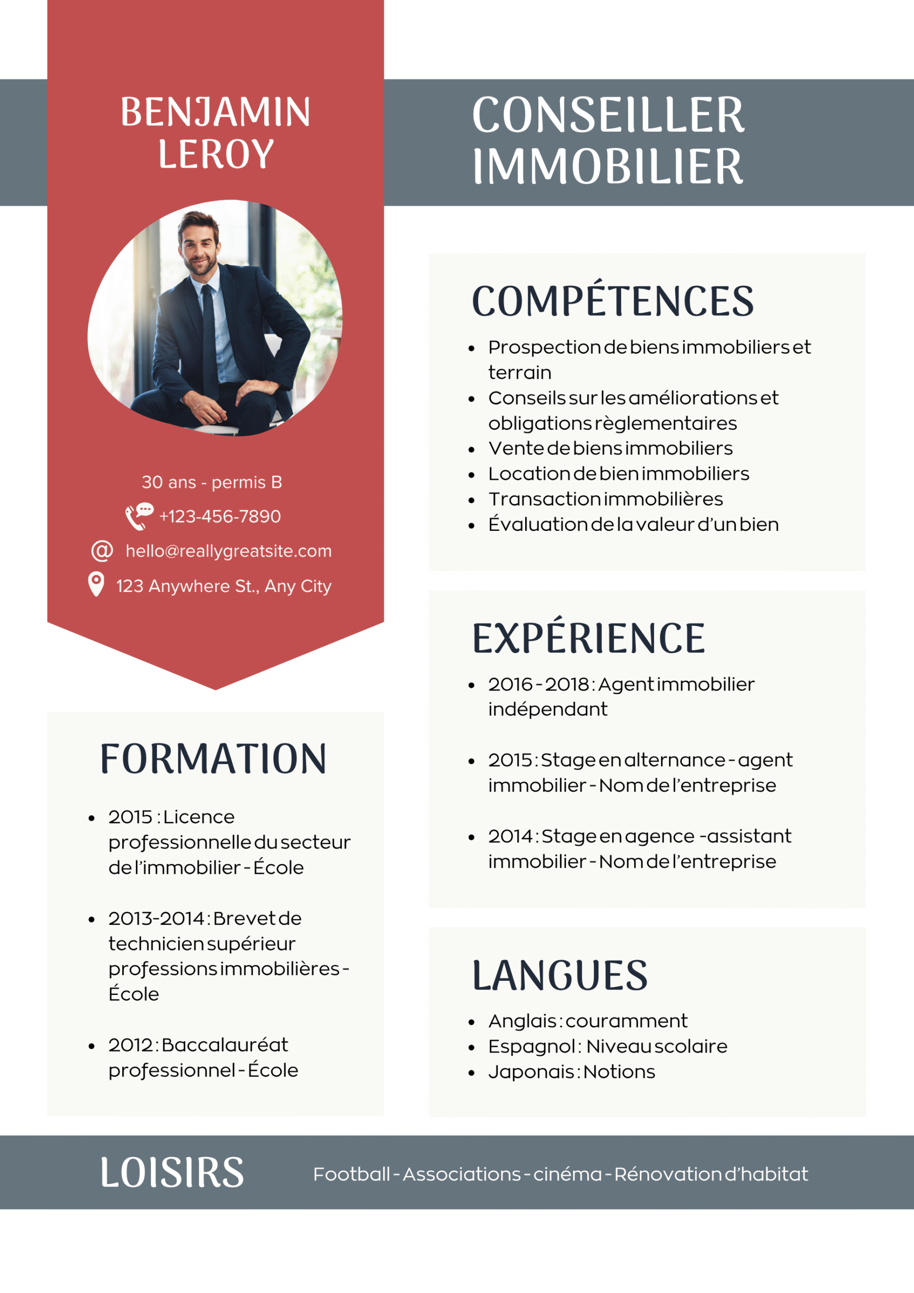 Professional Resume MEN