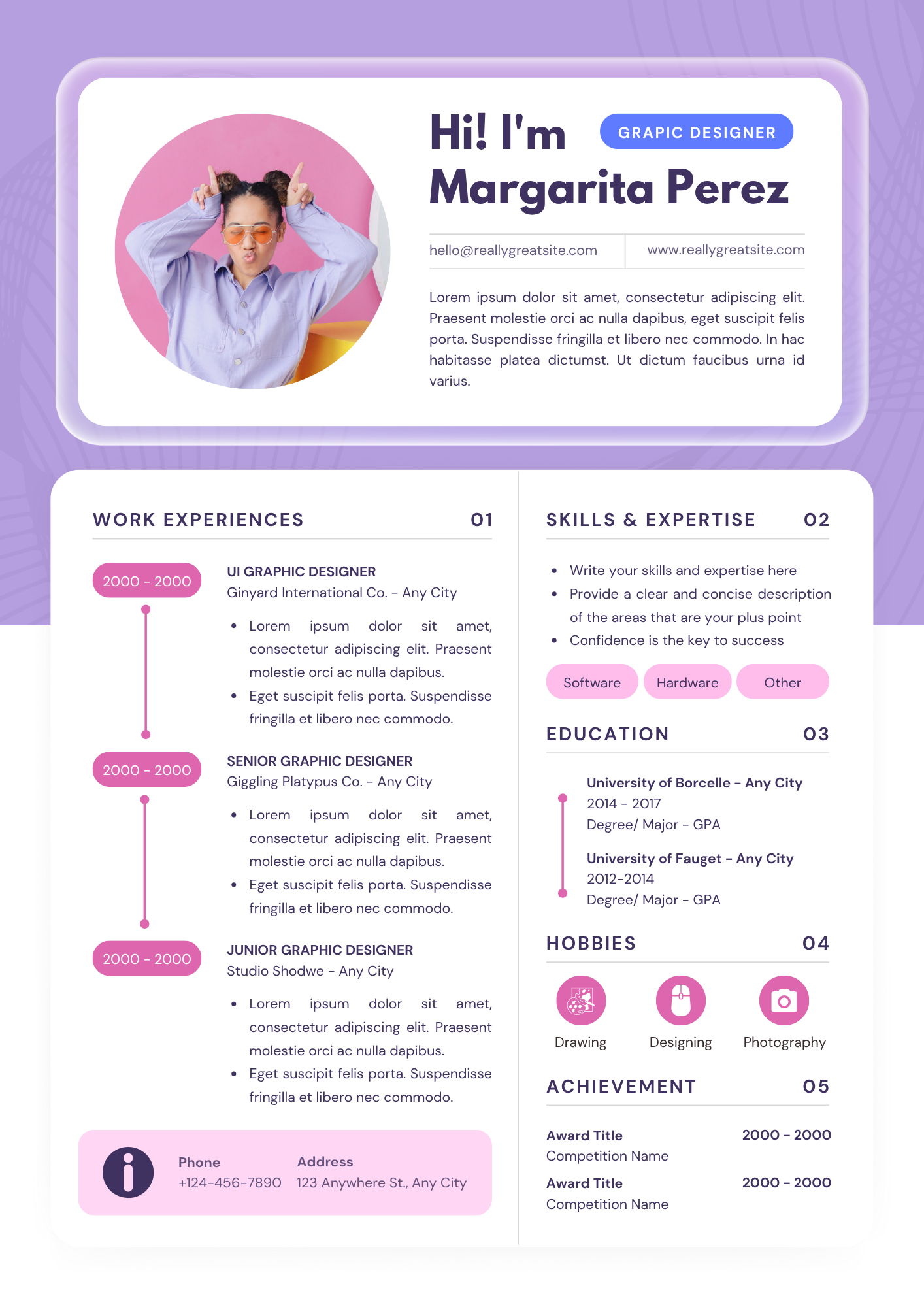 Professional CV Template